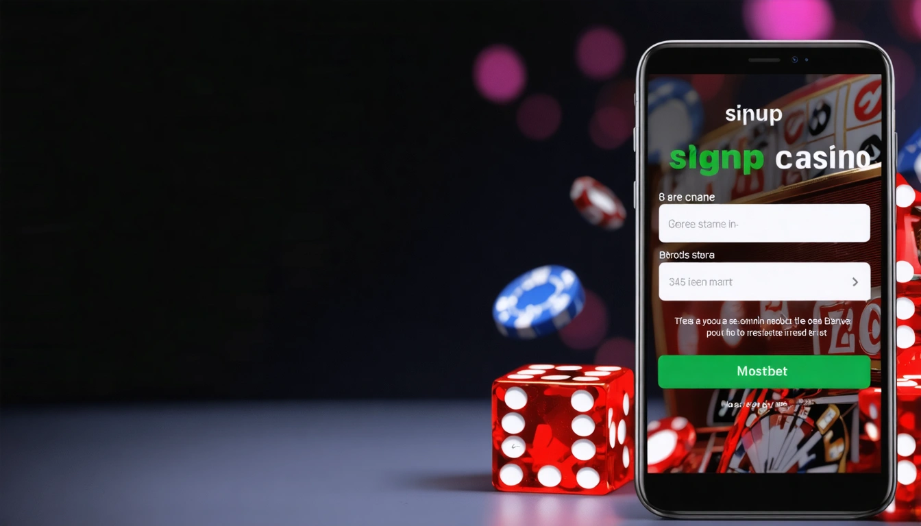 signup Mostbet
